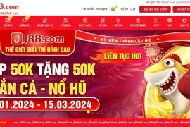 J88 chơi đá gà thả ga | Giao diện J88vip1.com đẹp mắt