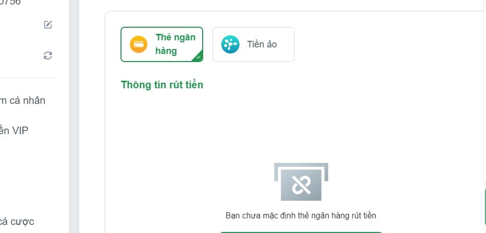 Rút tiền ONBET 