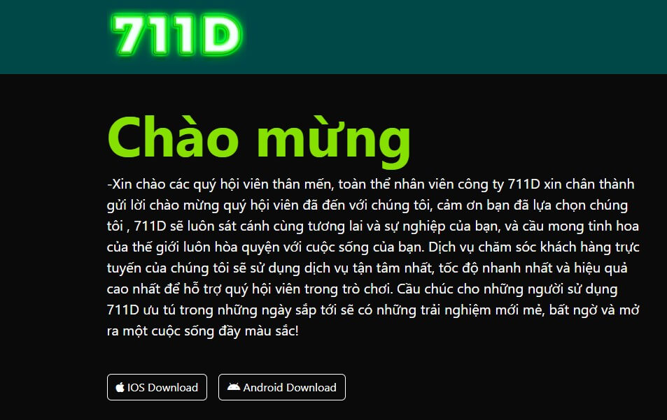 Tải app 711d